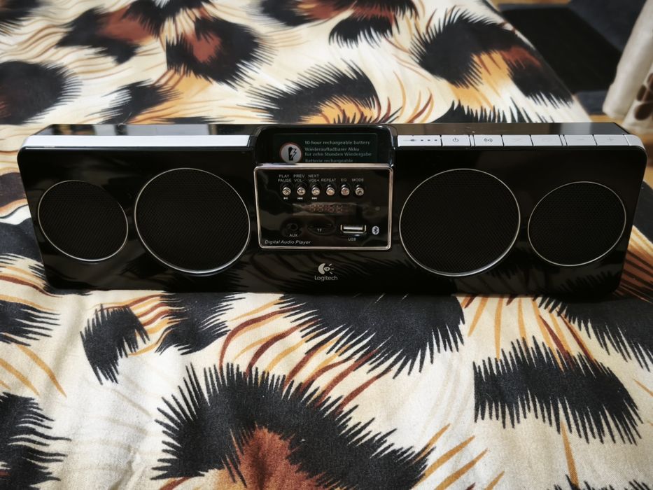Boxă activă Logitech, bluetooth radio usb card