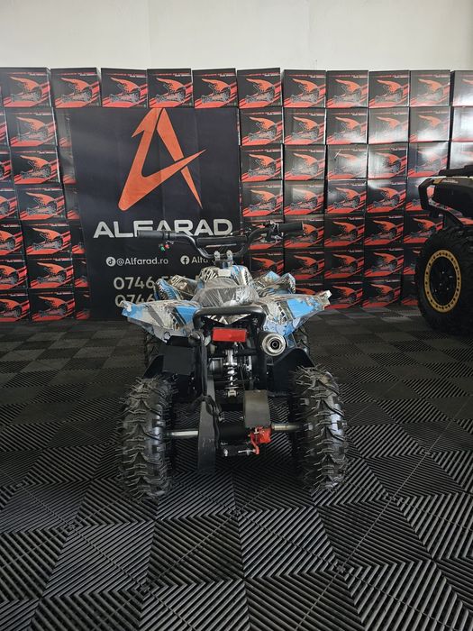 ATV Renegade pentru copii pe benzina de 49cc, se poate Limita viteza, roti 6 inch, pornire Buton si Sfoara, Nou adus din Germania