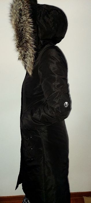 Зимнее Пальто-плащ-куртка