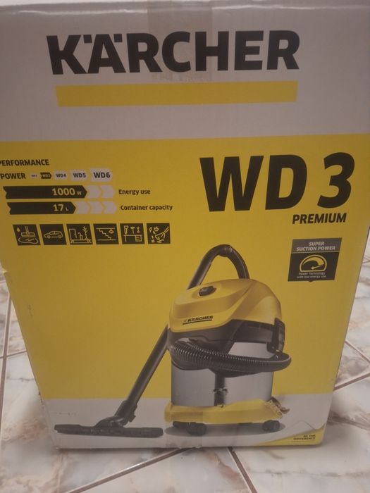 Aspirator karcher wd3