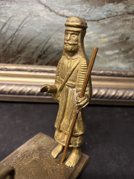 Колекционерска,бронзова мастилница