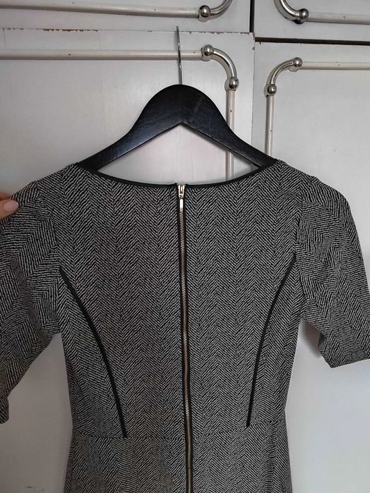 Рокля XS размер, Corso Italia, сив меланж