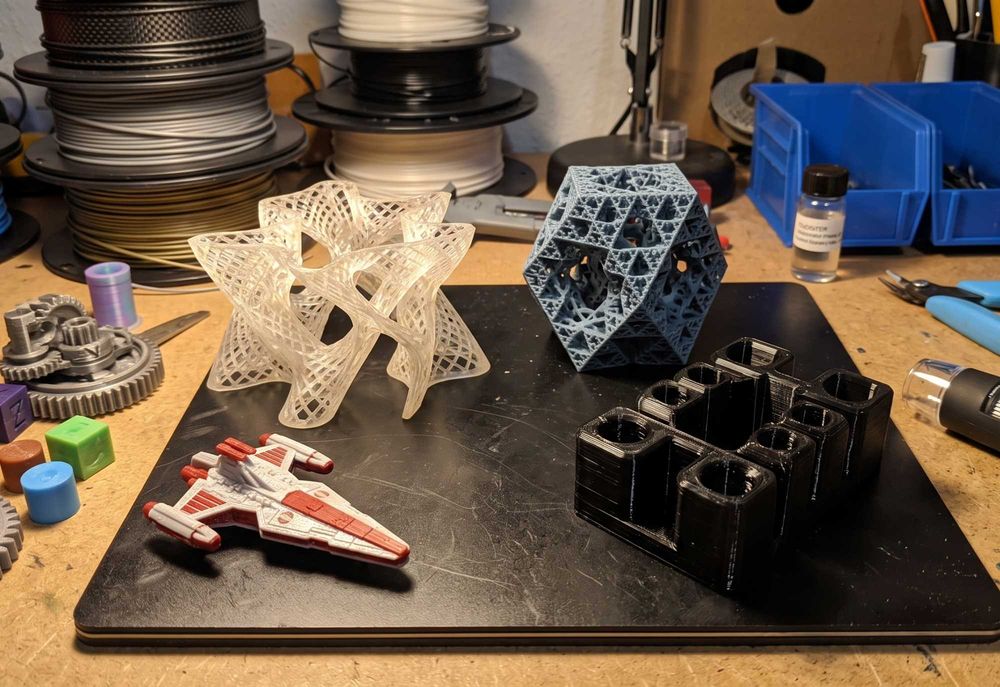 Printare 3D si Proiectare la Comanda - Bambu Lab X1 Carbon - ABS, PETG, PLA