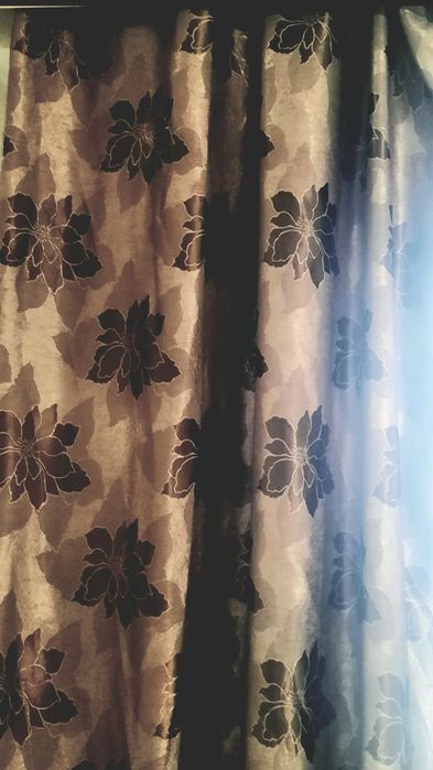 Tюль капроновая коричневая