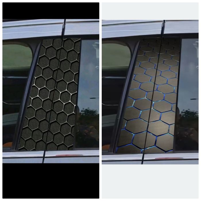 Водоустойчиви винилови стикери за кола комплект от 2 бр.