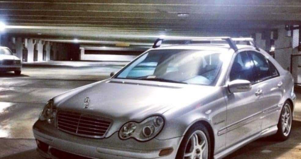 Оригинални греди, багажник за Мерцедес C-class W203 , седан, 2000-2004