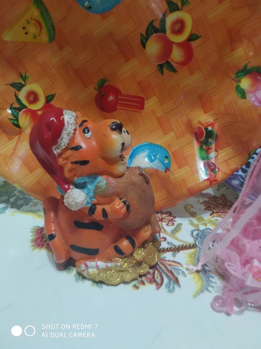 Сувенир-копильник тигрёнок керамический