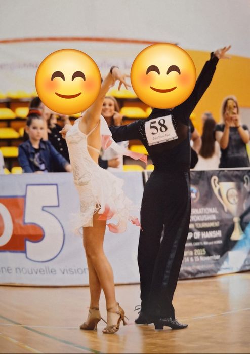 Рокля за латино танци XS/S