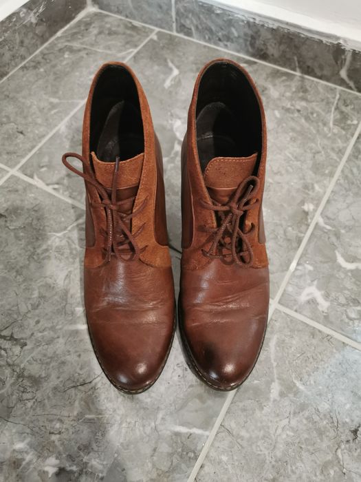 Botine din piele naturala Lasocki