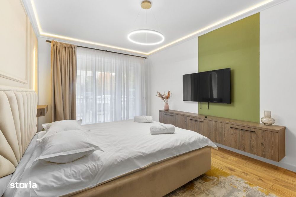 Apartament modern cu 2 camere, 66 mp, LUX– langa Coresi Mall, Comisi