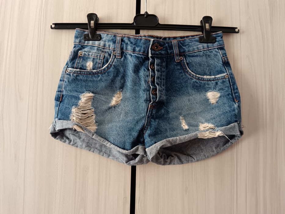 Къси дънкови панталонки