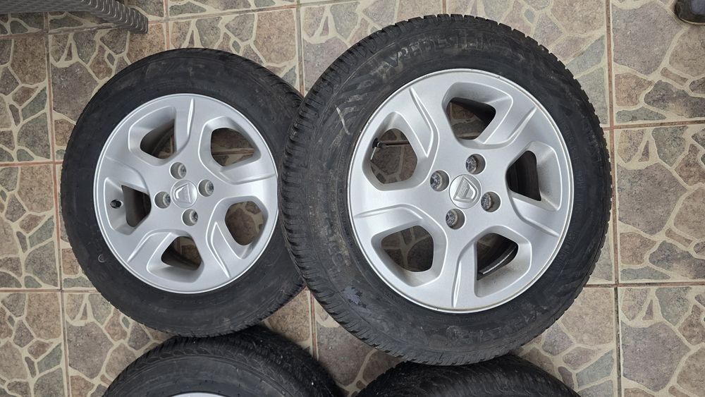 Jante aliaj dacia Logan Anvelope 185 65 r15 sandero