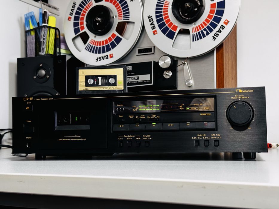 Deck NAKAMICHI CR-1E 2 Head , Eq 120/70,dolby/Mpx,sunet calitativ