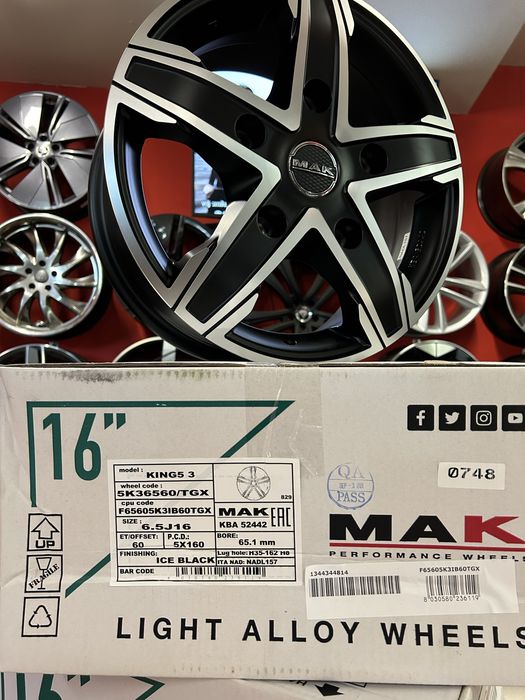 Джанти 17 ц 5х160 Ford Transit Custom Форд Транзит