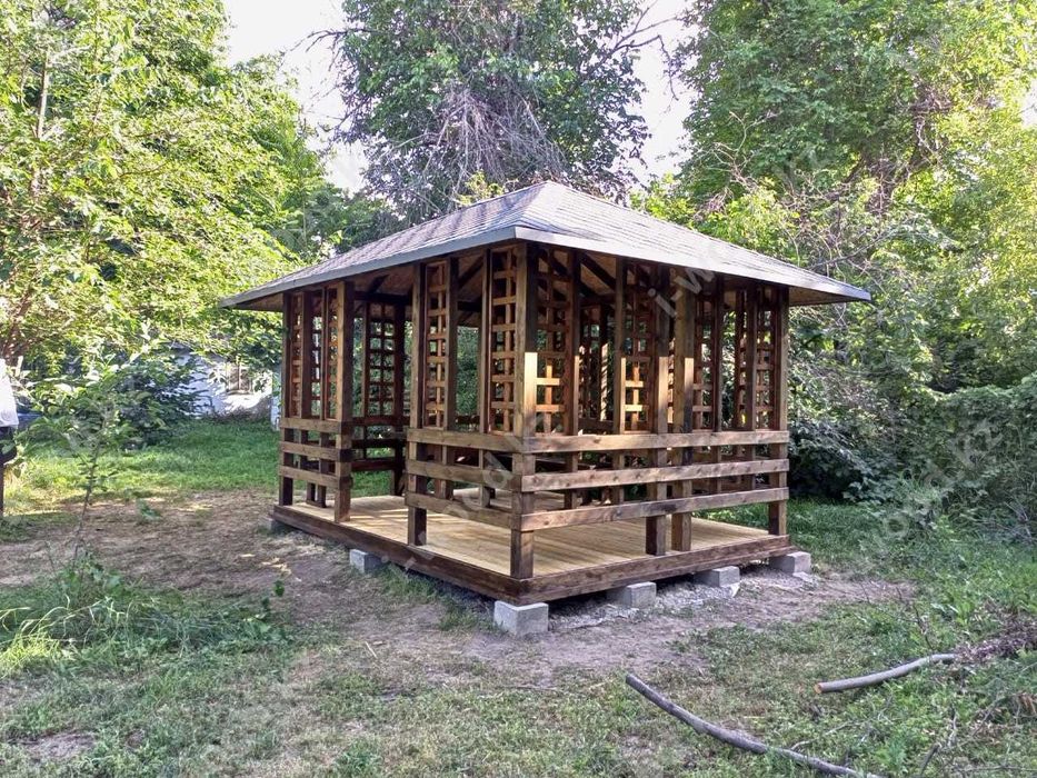 Деревянные беседки на заказ