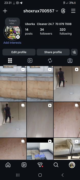 Uborka xizmatlari_cleaning company