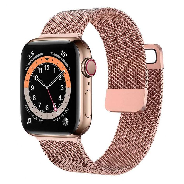 Curea milanese loop cu magnet ceas Apple Watch 10 9 8 7 6 5 Ultra 49mm