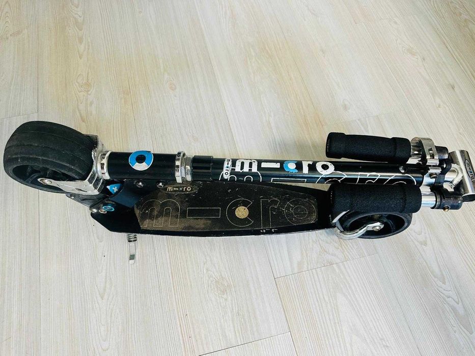 Trotinetă Micro Rocket Black – demontabilă, stare bună