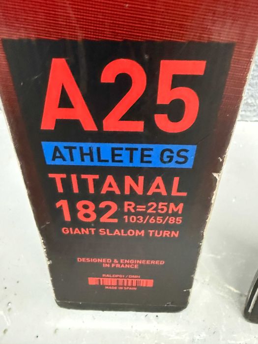 schi rossignol hero athlete gs titanal L182cm