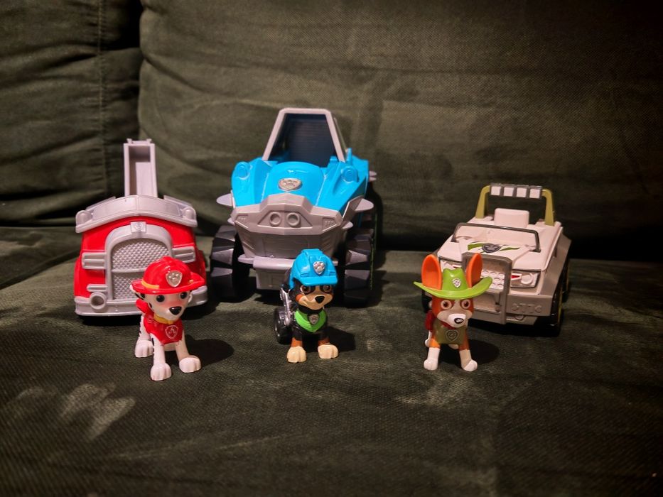 Patrula cățelușilor - PAW Patrol - Marshall , Rex, Trecker