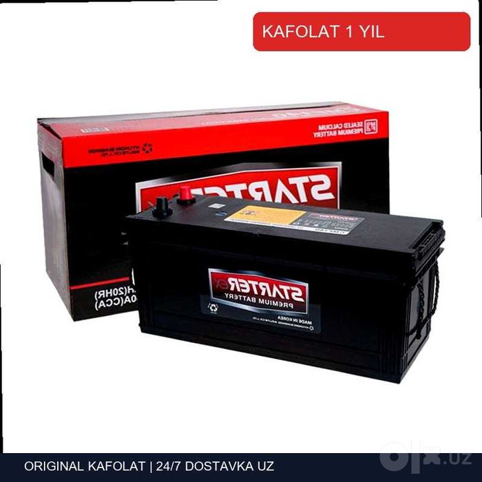 Avtomas 60Ah 560CCA jentra cobalt nexia akkumulyator