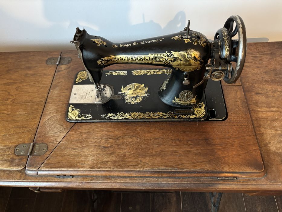 Masina de cusut Singer serie F 1912