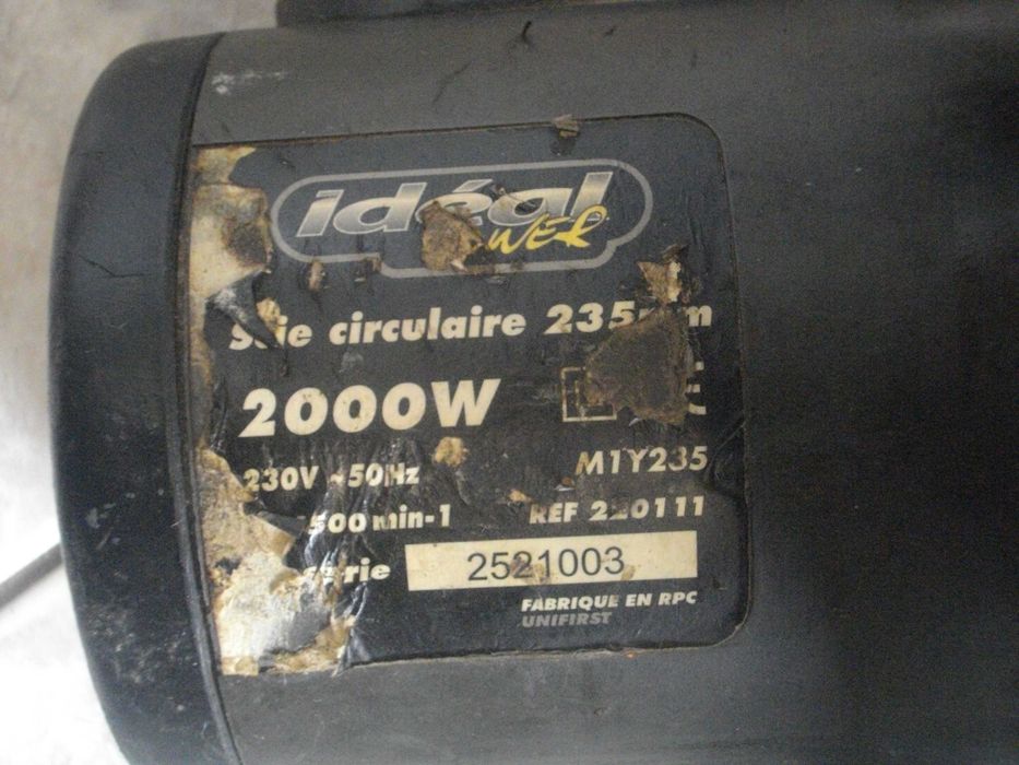 2000W/1050W/1200W Laser Ideal/ ROTWERK/ Pattfield Ръчен Циркуляр ф235