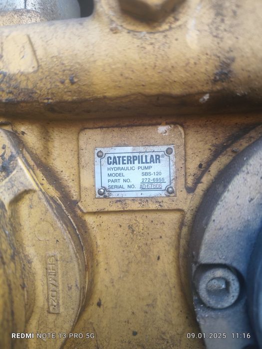 Pompa hidraulica Caterpillar 323 an 2012