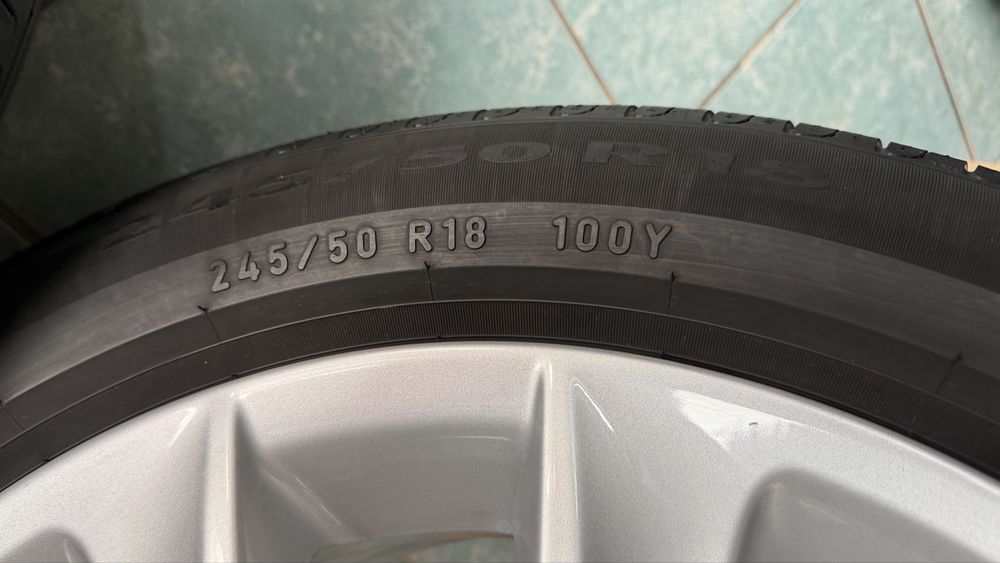 Roti/ jante aliaj R18 Style 307 originale BMW X3 F25 X4 F26 245/50/18 vara