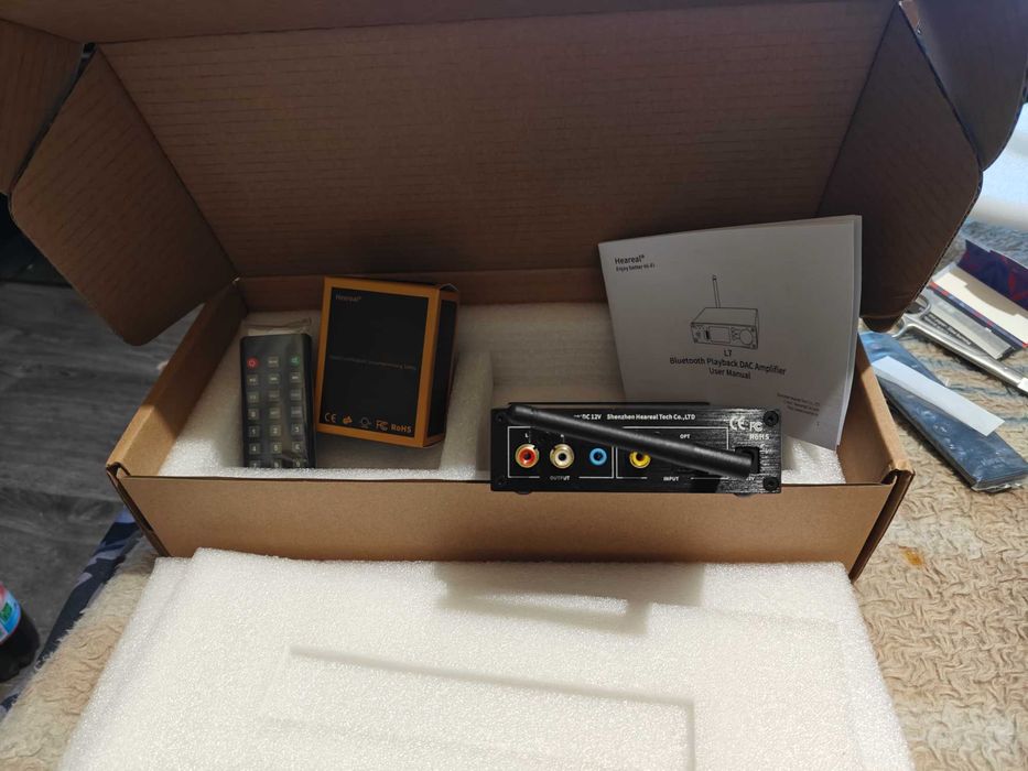 Блутут ресивър декодер дак Bluetooth 5 Recerivier DAC Decoder OPA1612