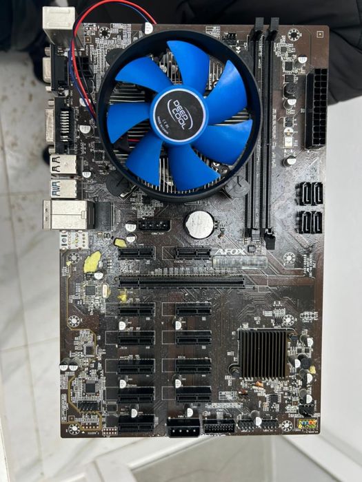 матеренские платы AsRock H110pro BTC+