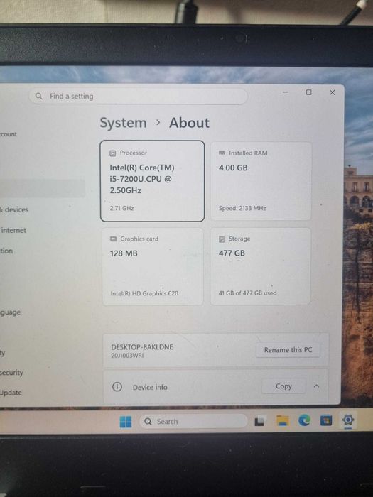 Vand Laptop Lenovo Thinkpad 13 G2