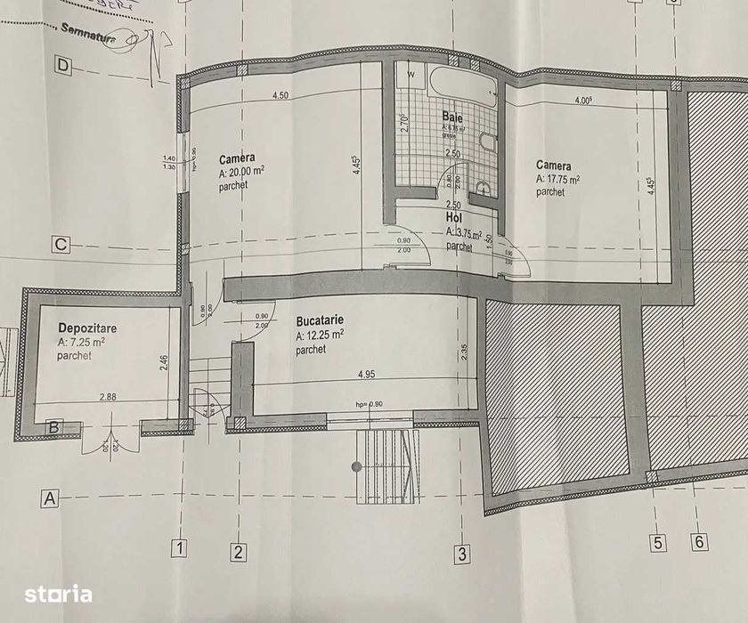 PRET REDUS Teren Ultracentral - 177mp cu fundatie si demisol construite