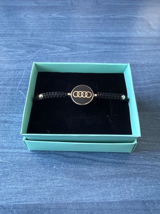 Bratara impletita aur 14k audi