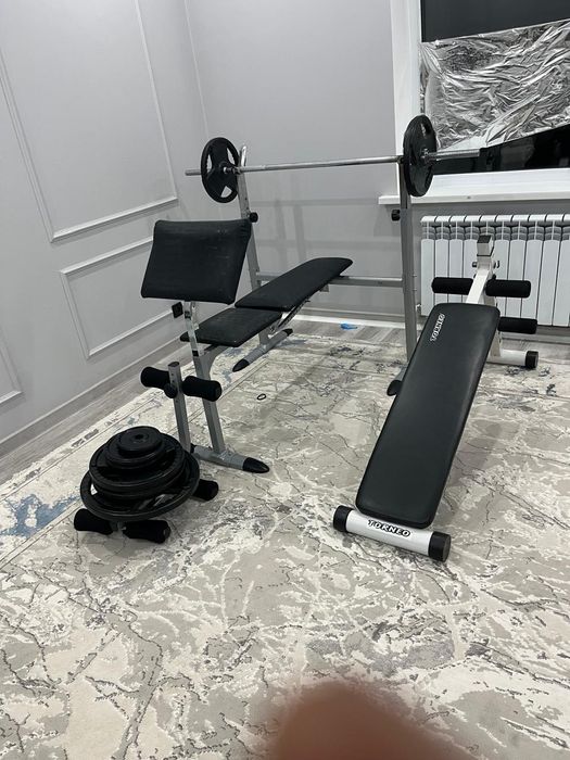 Тренажер штанга 4 в 1