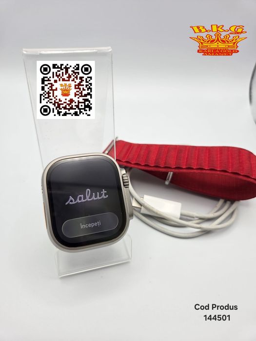 Apple Watch Ultra 49mm Amanet BKG