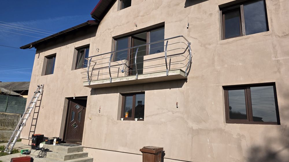 Balustrade inox,sticla. Modele