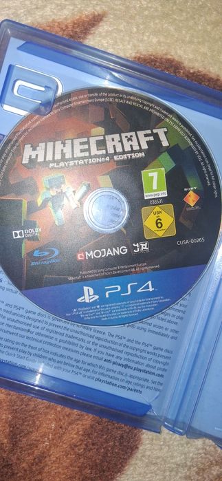 Vând minecraft ps4