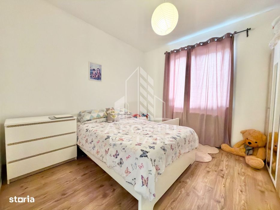 Apartament cu 2 camere mobilat etajul 1 in Giroc langa Penny la asfalt