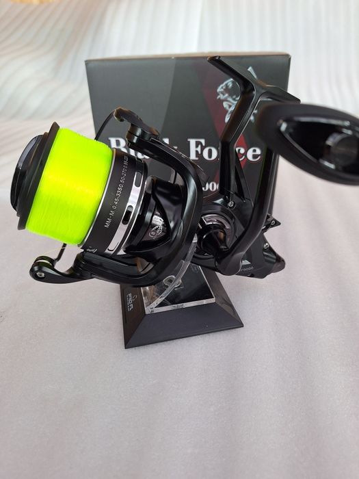 SET 4 Mulinete FL BLACK FORCE 9000 8+1RULMENTI 2024 Echipate