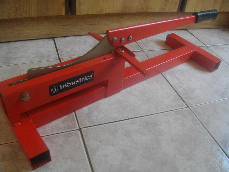 Нова ръчна гилотина машина за рязане ламинат паркет 740мм/770мм черна