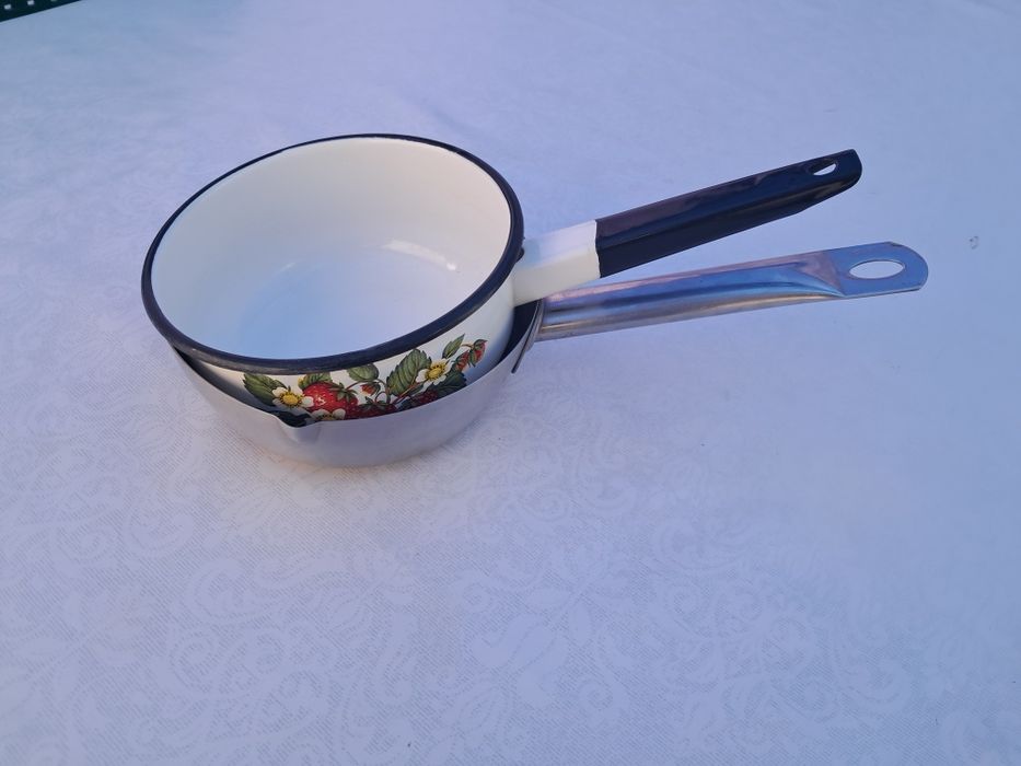 Ковши эмалированный и стальной