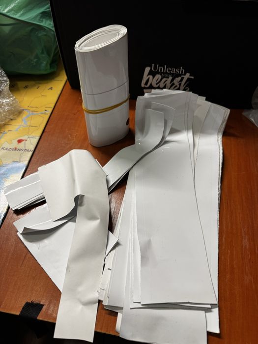 3М Avery VWS Автомобилно фолио лайсни 4D карбон черен мат металик