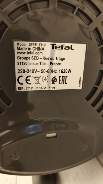 Airfryer Tefal 1630W