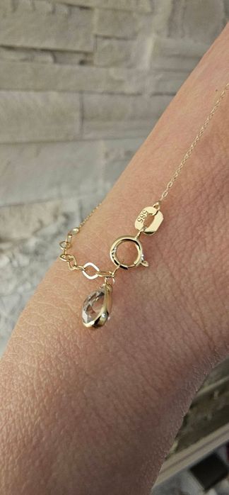 Lănțișor lung din aur 14 k model tip Malvensky