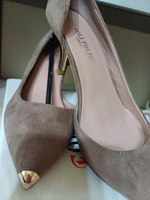 Дамски обувки,бежови