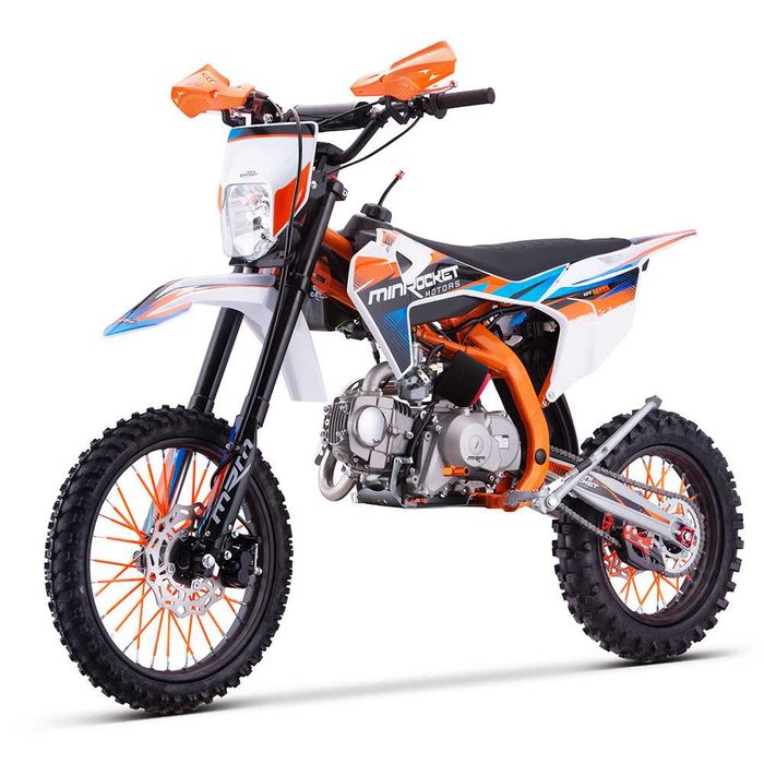 Motocicleta cross 125cc Mini Rocket DT 17/14" 4T benzina portocaliu