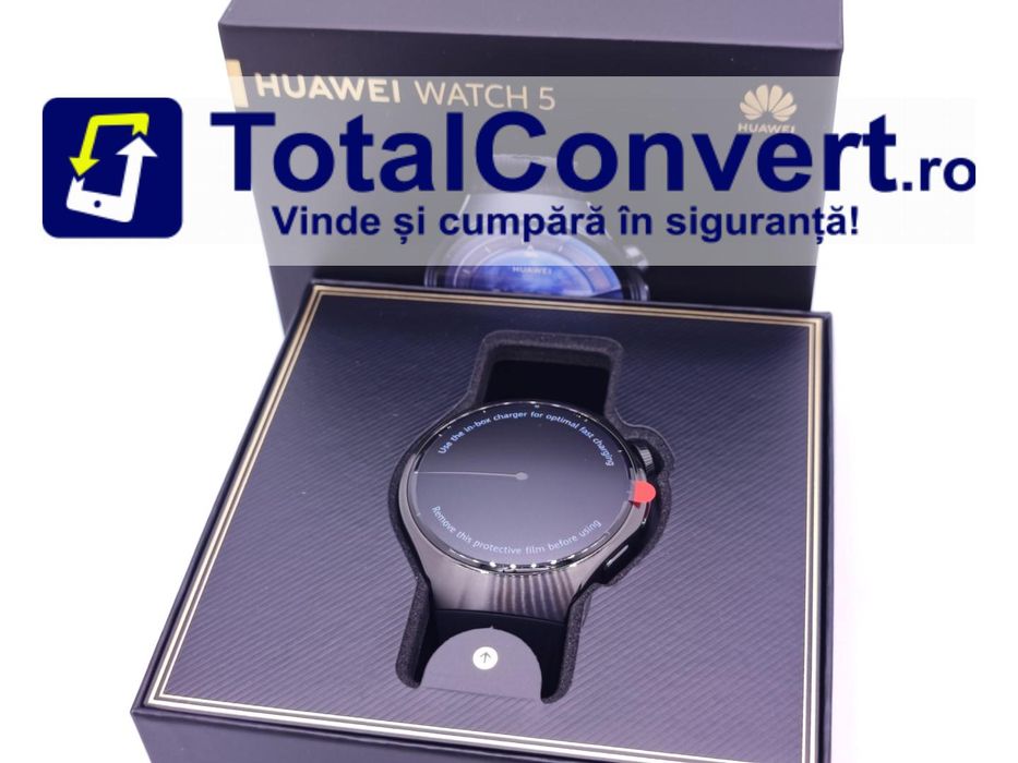 Huawei Watch 5 RTS-AL00 46mm LTE, Garantie 24 luni | #D89712