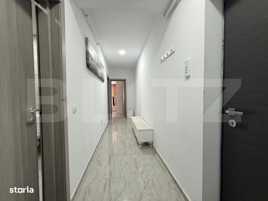 Apartament de inchiriat, 2 camere, 58 mp, centrala proprie, Calea Seve