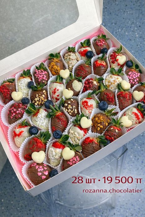 клубника в шоколаде